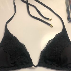 All Black Beach Bunny Lady Lace Top